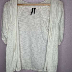 White Cardigan